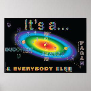 Its a Everybody World Poster