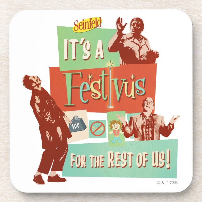 It's a Festivus for the Rest of Us Coaster (Front)