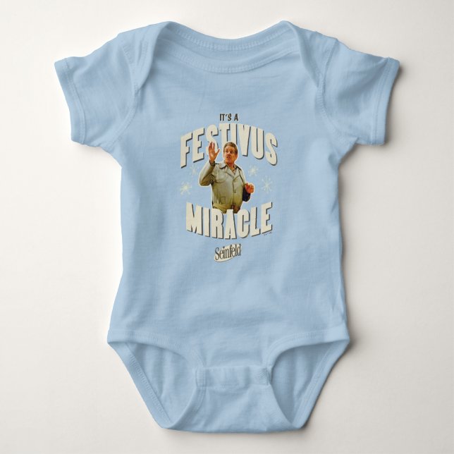 It's a Festivus Miracle Baby Bodysuit (Front)