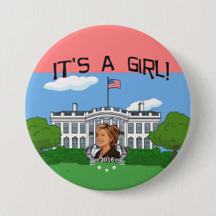 It's a Girl! 7.5 Cm Round Badge