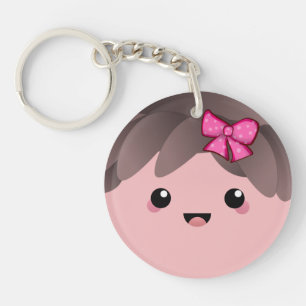 Its A Girl Baby Girl Gender Reveal Key Ring