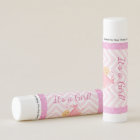 Its a Girl Baby Shower Favours Pink Lip Balms
