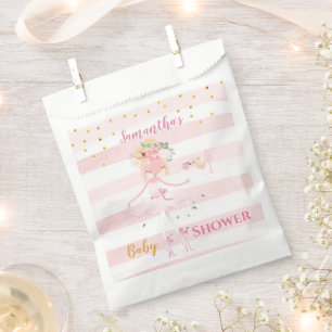 It's a Girl Beautiful Ballerina Baby Shower Favour Bag