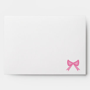 It's a Girl! Bow themed Baby Shower Envelopes