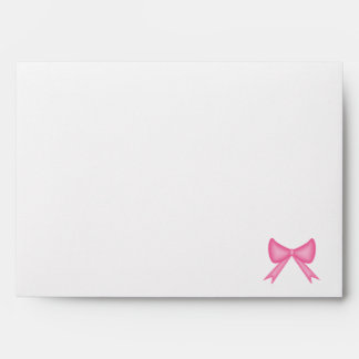 It's a Girl! Bow themed Baby Shower Envelopes