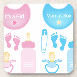 its a girl boy coaster