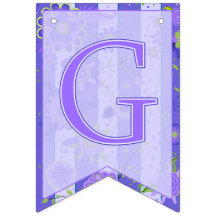 It's A Girl! Elephant Flowers Purple Swallowtail