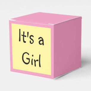 It's a Girl Favour Box