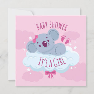 It's a Girl Invitation