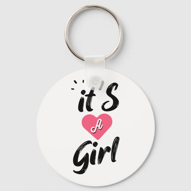 It's a girl key ring (Front)