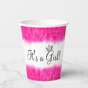 It's a Girl! - Let the "funds" begin! Coffee Mug Paper Cups