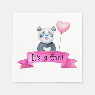 It's a Girl Napkin