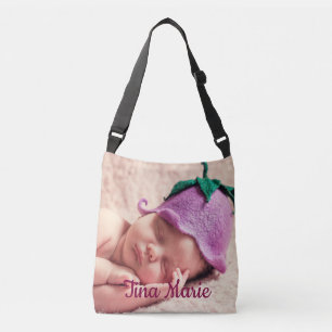 It's a Girl Pink Baby Shower Crossbody Bag