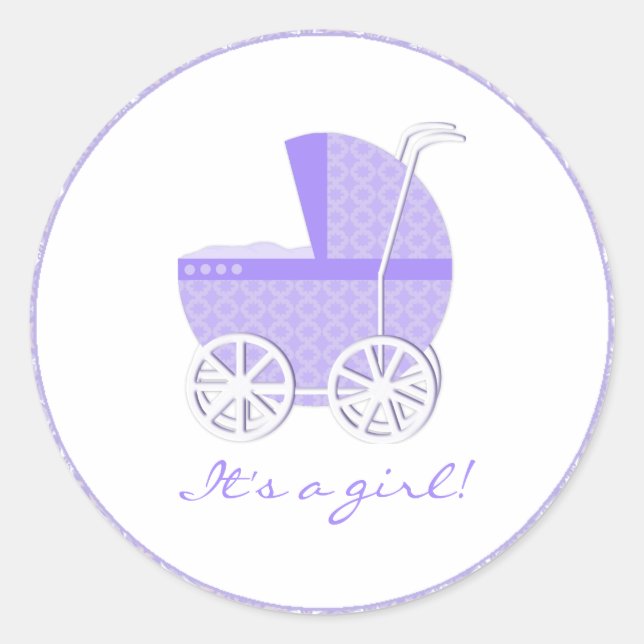 Its a Girl Stickers (Front)