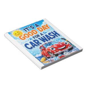 It's a Good Day for a Car Wash Notepad