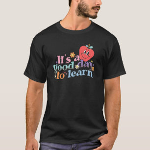 It's a Good Day To Learn Retro Teacher Vintage Ap T-Shirt