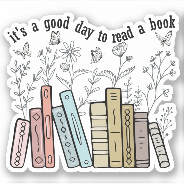 It's a good day to read a book  (Front)