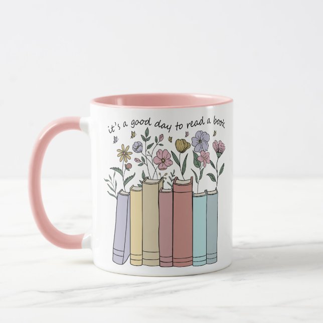 It's a Good Day to Read a Book Mug (Left)