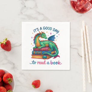 It's A Good Day To Read A Book Napkin