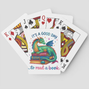 It's A Good Day To Read A Book  Playing Cards