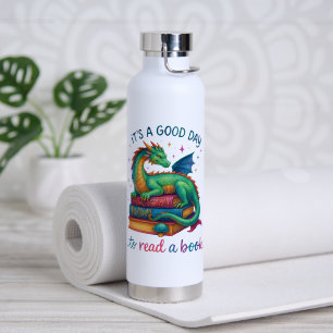 It's A Good Day To Read A Book Water Bottle