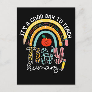 It's A Good Day To Teach Tiny Humans, No 2/2 Postcard