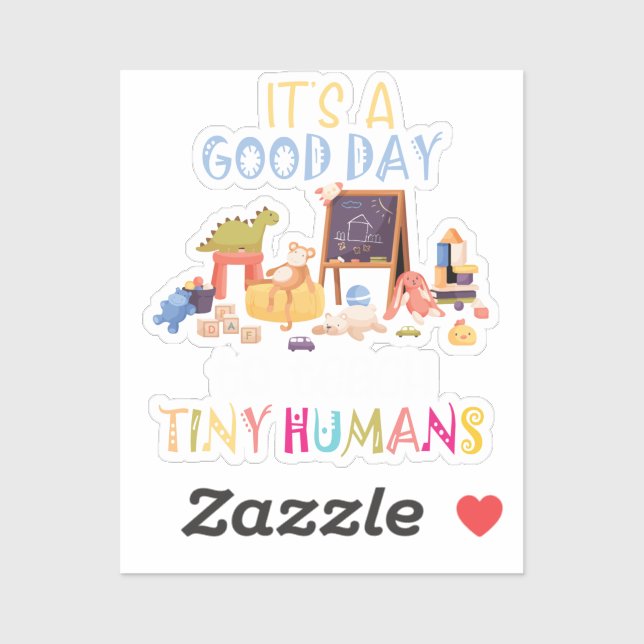 It's A Good Day To Teach Tiny Humans Throw Pillow  (Sheet)