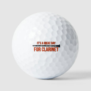 It's A Great Day for Clarinet Golf Balls