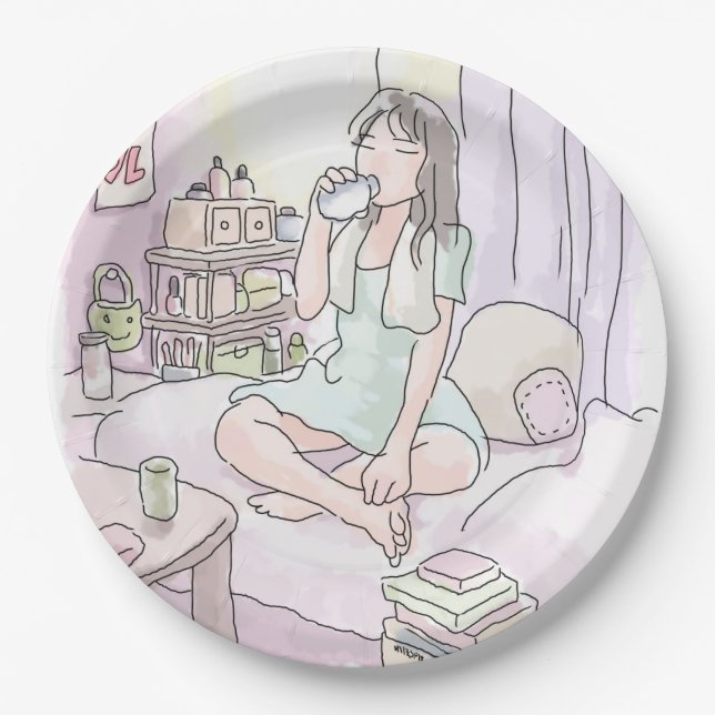 It's a great deal paper plate (Front)