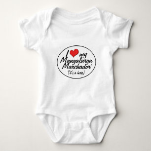 It's a Horse! I Love My Mangalarga Marchador Baby Bodysuit