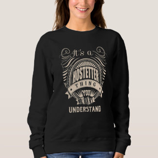 It's a HOSTETTER Thing Sweatshirt