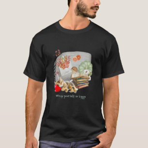 It's a Hygge Cat Life Cute Cosy Sleeping Kitten Bo T-Shirt