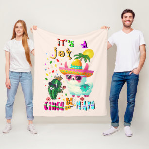 It's A Joy Cinco De Mayo Fleece Blanket