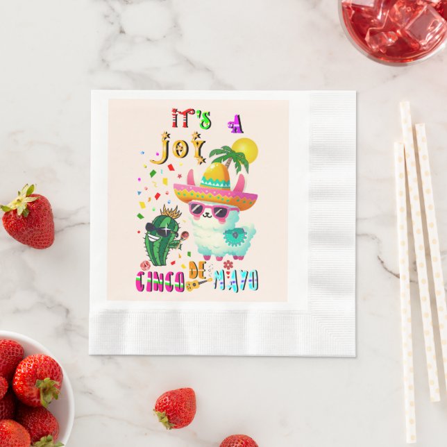 It's A Joy Cinco De Mayo Napkin (Insitu)