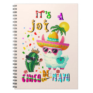 It's A Joy Cinco De Mayo Notebook