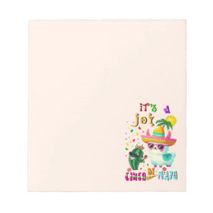 It's A Joy Cinco De Mayo Notepad