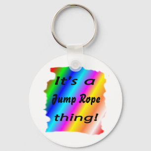 It's a jump rope thing! key ring