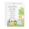 It's A Jungle Baby Animails Baby Shower Invitation
