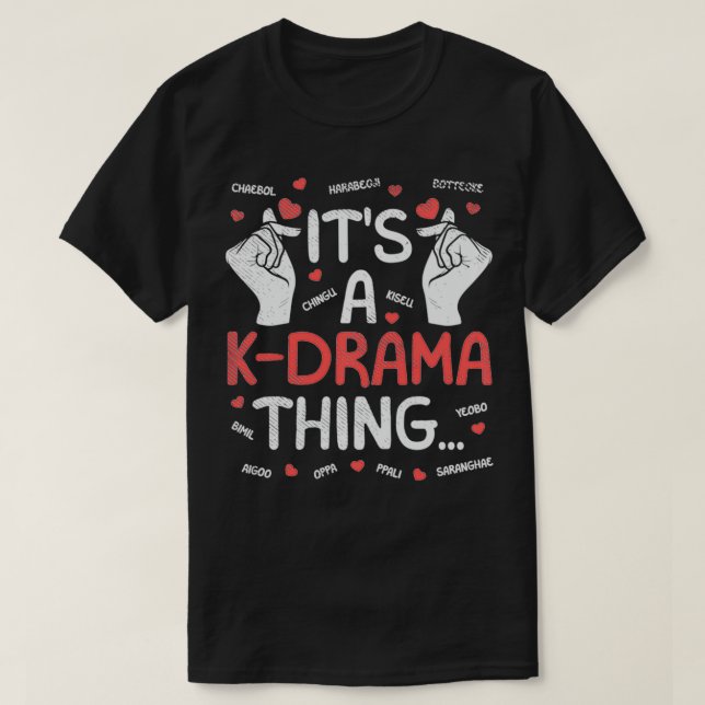 It's A KDrama Thing Pullover  (Design Front)