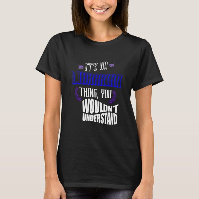 It's a librarian thing you wouldn't understand Pro T-Shirt (Front)