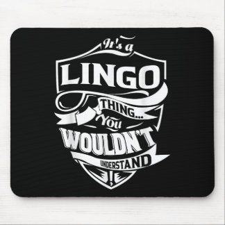 Its A Lingo Thing Gifts  Mouse Pad
