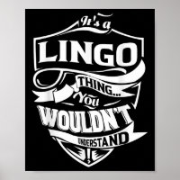 Its A Lingo Thing Gifts 
