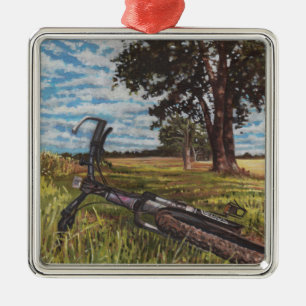 It's a lovely day... 2013 metal tree decoration