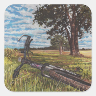 It's a lovely day... 2013 square sticker