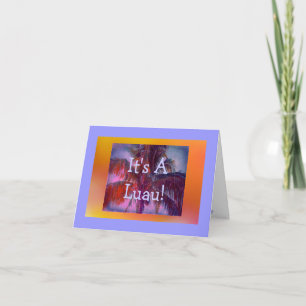 It's A Luau Tropical Party Invitation