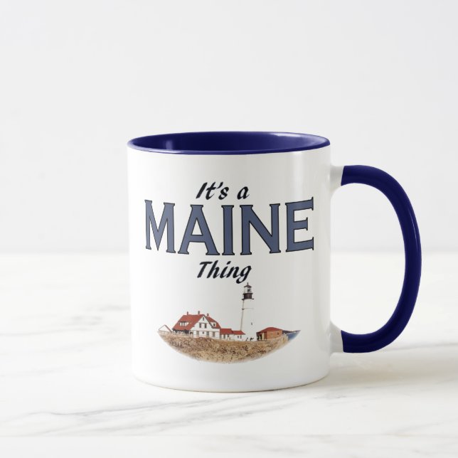 It's a Maine Thing - Portland Head Light Mug (Right)