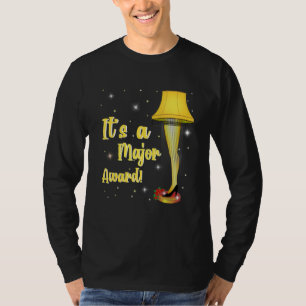It's A Major Award Funny Xmas Tee Christmas Leg La