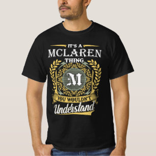 It's a Mclaren Thing You Wouldn't Understand T-Shirt