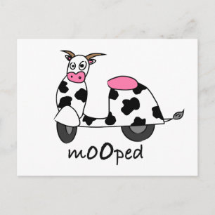 It's a Mooped! Postcard