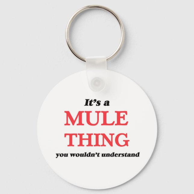 It's a Mule thing, you wouldn't understand Key Ring (Front)